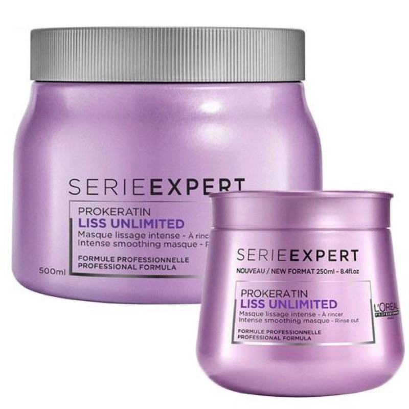 Jual Loreal Professionnel Serie Expert Liss Unlimited Hair Mask 250Ml | Masker Rambut Rusak Dan Frizzy | Shopee Indonesia