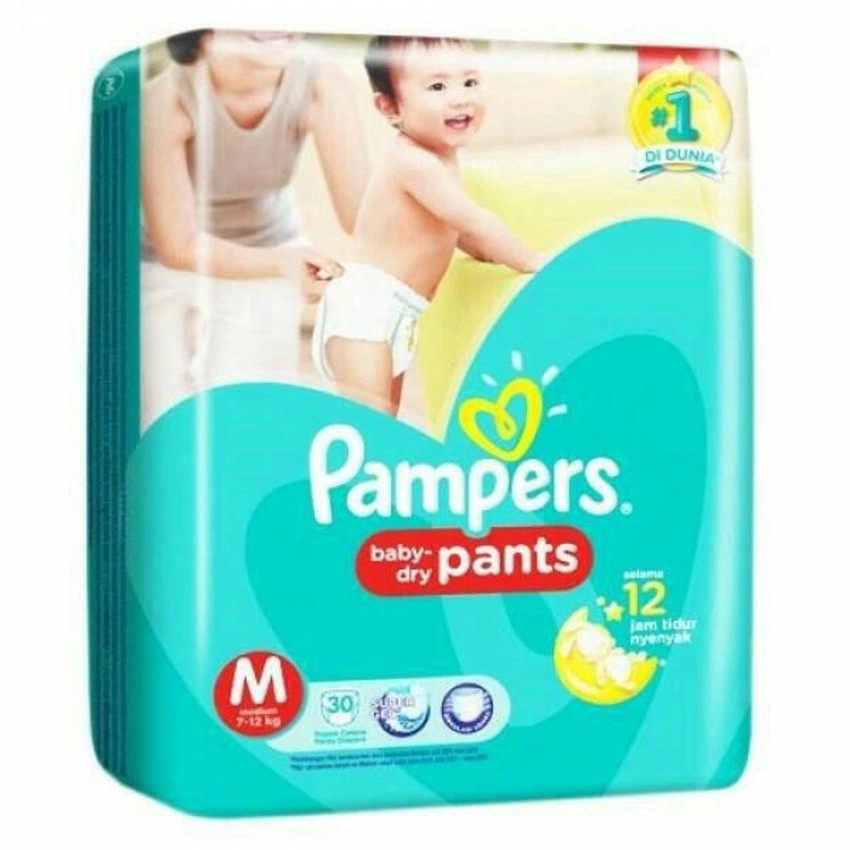 Jual Pampers Baby Dry Pants M 30 | Shopee Indonesia