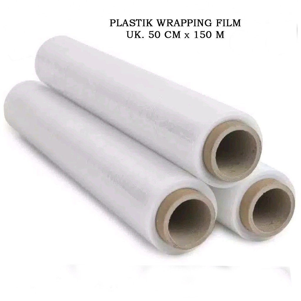 Jual Plastik Wrapping Seal 50 cm x 150 m Stretch Film / Plastic Wrap