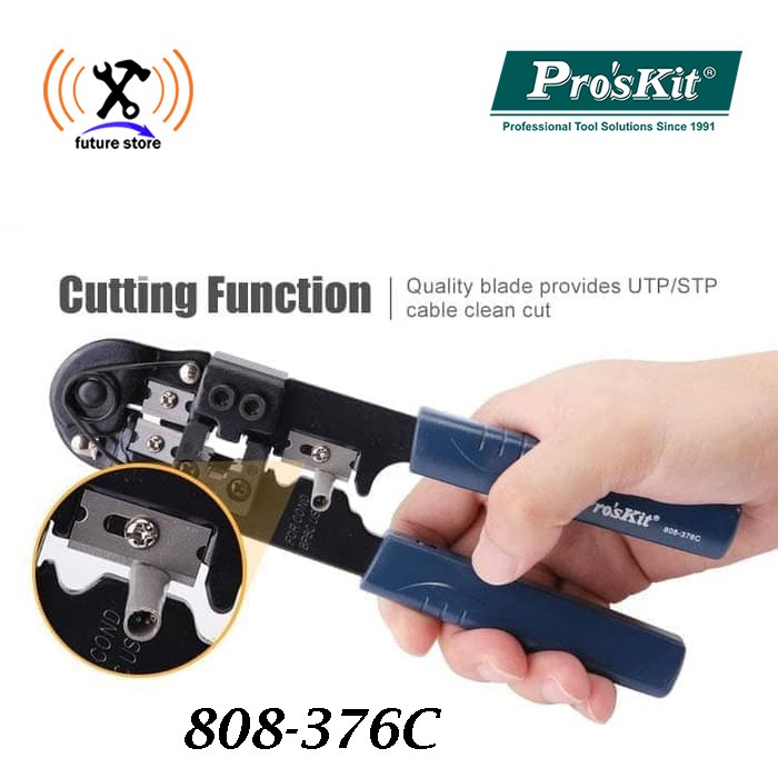 PROSKIT 808-376C Modular Crimping Tool - Tang Crimping 200mm Original |  Shopee Indonesia