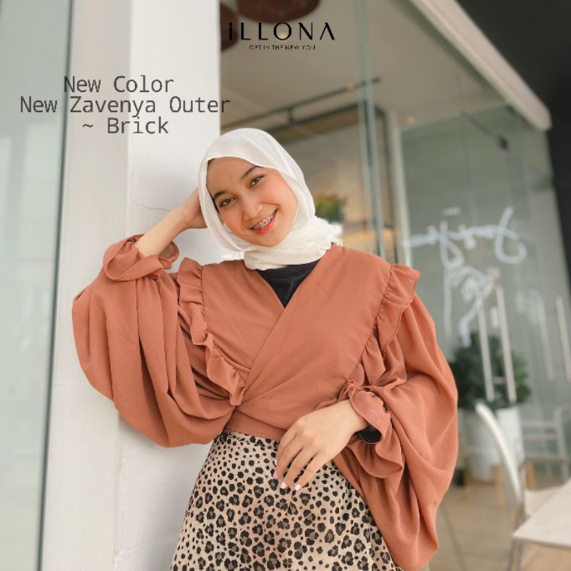 (Size Standard) Zavenya Ruffles Outer, Jumbo Size Lain