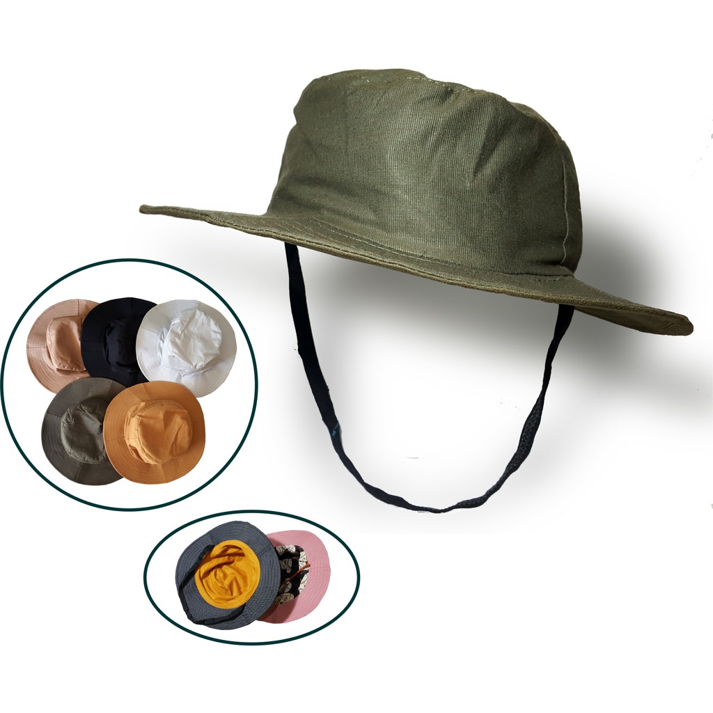 Jual [MURAH] Topi Rimba / Topi Safari / Topi Piknik Berkualitas