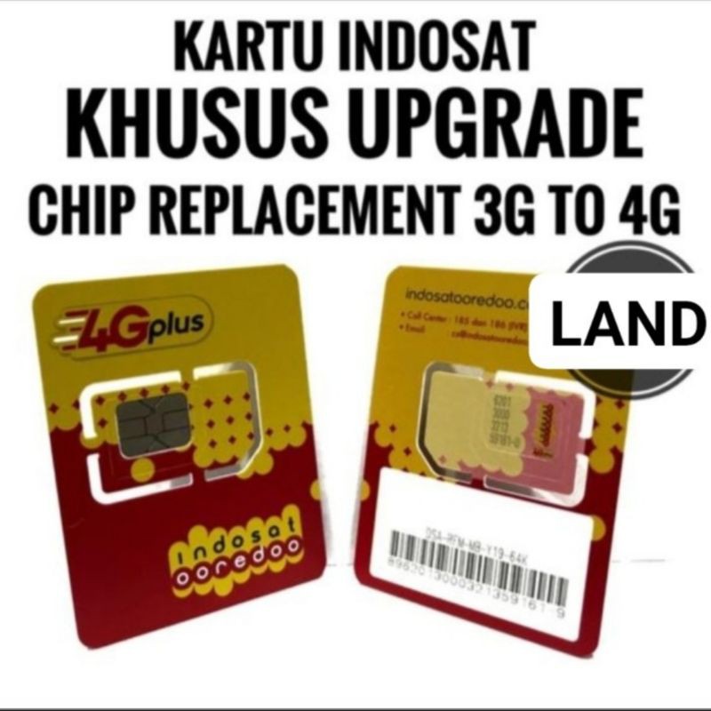 Jual Kartu UPGRADE indosat dari 3G ke 4G Shopee Indonesia