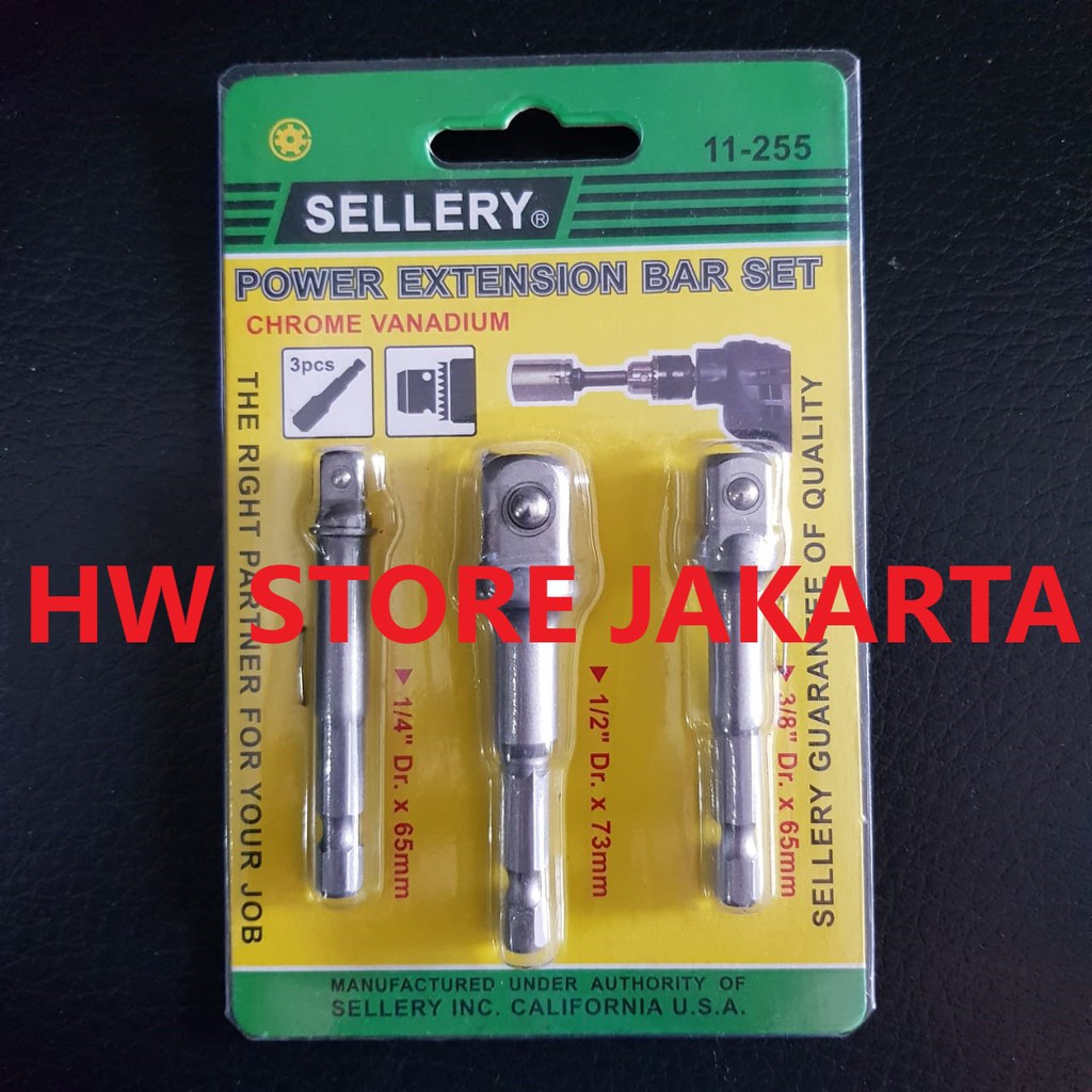 Jual POWER EXTENSION BAR SET / ADAPTOR SOCK to BOR SELLERY Shopee
