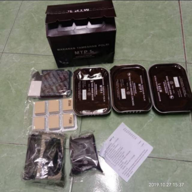 Jual Ransum MTP Makanan Tambahan Polri Survival Food Pendaki nasi