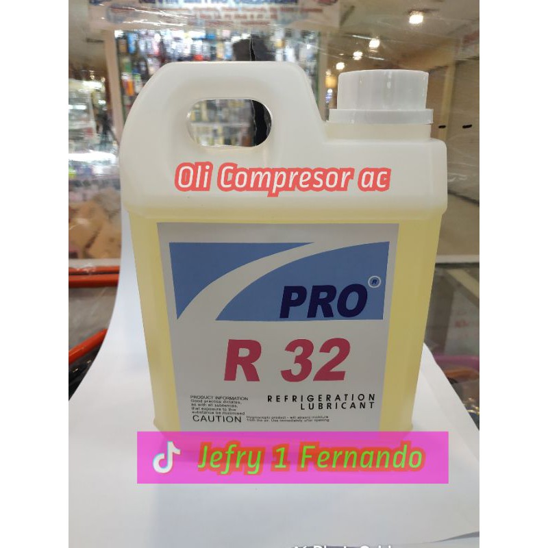 Jual OLI COMPRESOR AC R32 OIL KOMPRESOR REFIGERATION OLI PRO Shopee