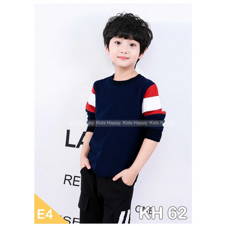 Setelan anak cowok kekinian richie NAVY & celana panjang import