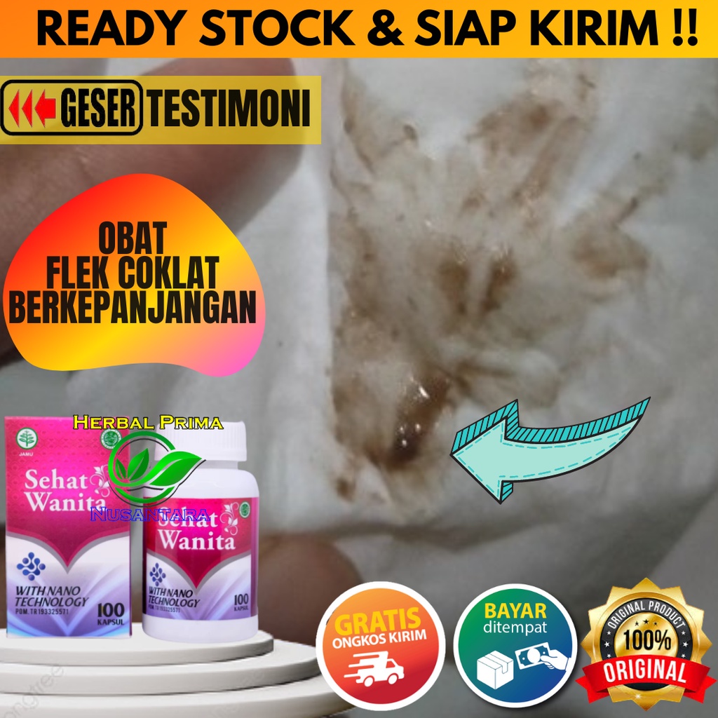 Jual [Bisa Cod] Obat Flek Coklat Berkepanjangan Setelah Haid Untuk Remaja & Dewasa Herbal Berkualitas No.1 Di Indonesia | Shopee Indonesia