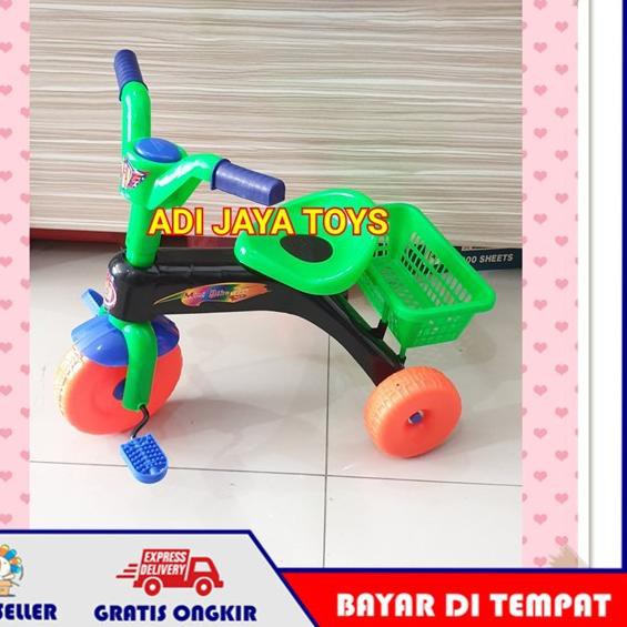 Jual Sepeda Mainan Anak Roda 3 Murah Dorongan Mainan Sepeda Anak Roda 3 Dorong Exotic Lipat Perempuan Sn | Shopee Indonesia