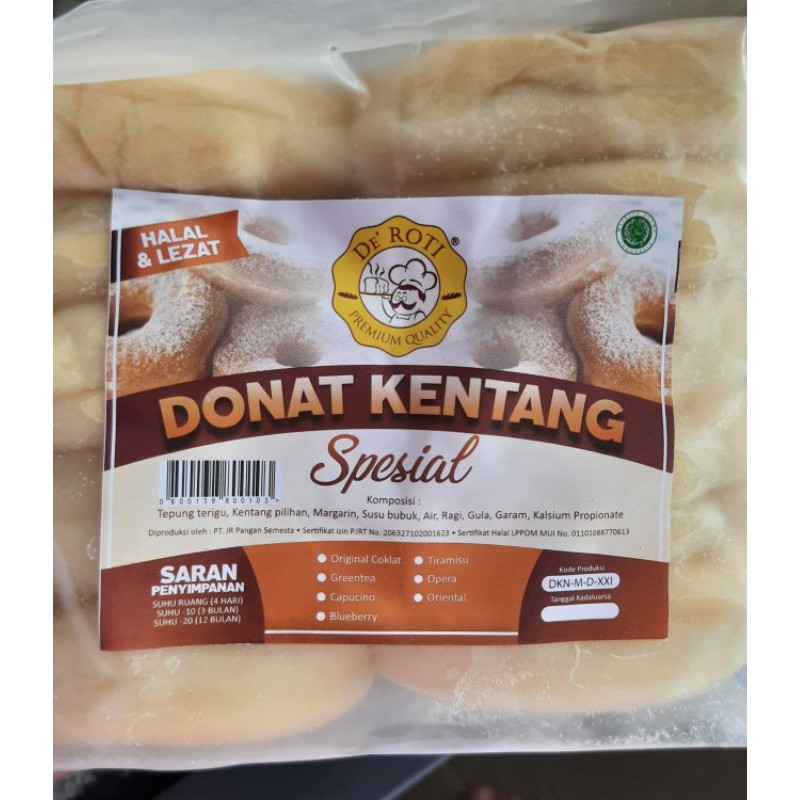 Donat kentang de roti Shopee Indonesia