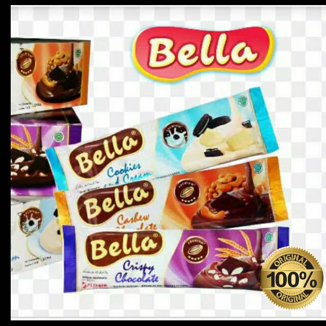 Jual Bella / Cokelat / Coklat Bella / Dolphin / Coklat Murah / Cemilan Coklat / Makanan Coklat | Shopee Indonesia