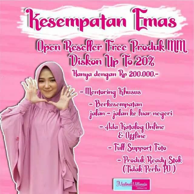 Jual Open Reseller Dan Dropshiper(Member) Miulan Muslimah Millionaire  Indonesia|Shopee Indonesia