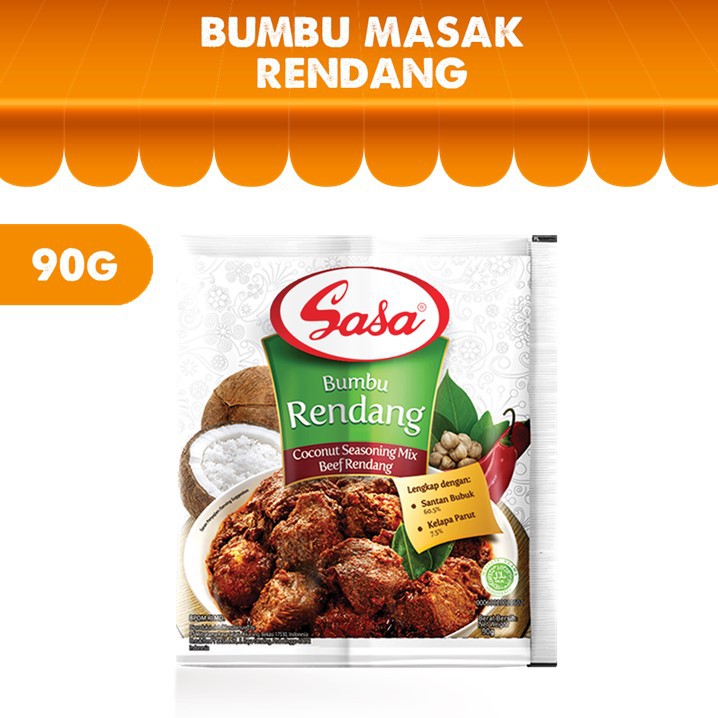 Sasa Bumbu Rendang 90 gr Shopee Indonesia