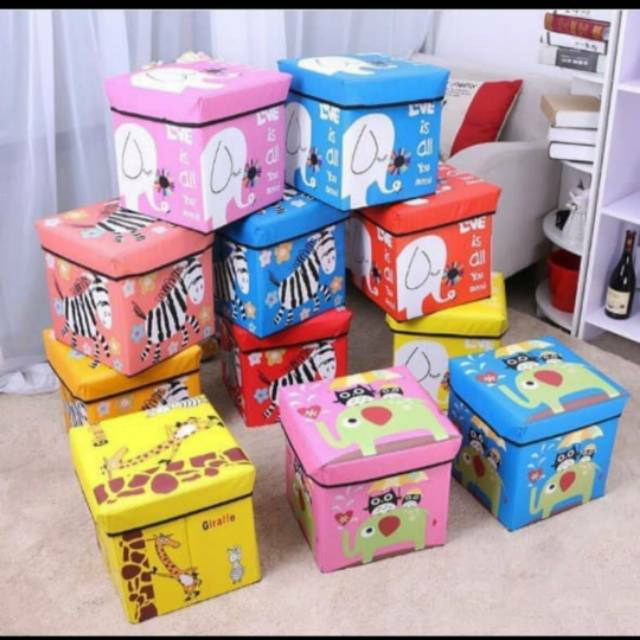Jual Animal Storage Box Kotak Penyimpanan Mainan Anak | Shopee Indonesia