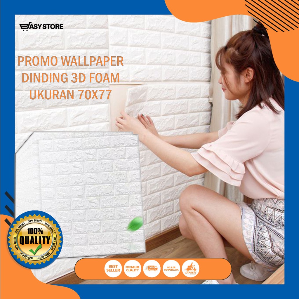Jual WALLPAPER DINDING 3D MURAH PAKET 10 LEMBAR BERKUALITAS BAGUS