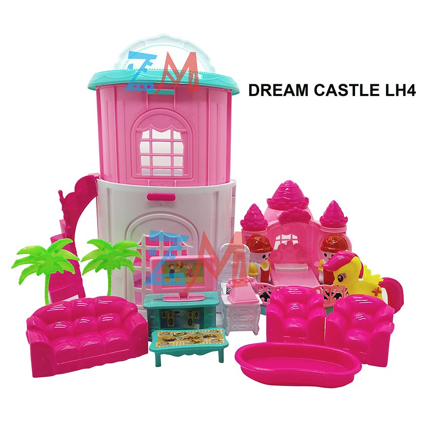 Jual Mainan Anak Istana - Rumah-Rumahan - Dream Castle Lh 4 | Shopee Indonesia
