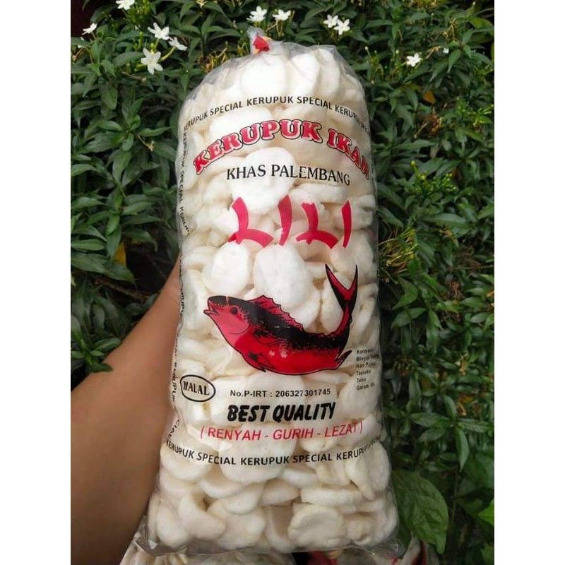 Kerupuk koin rasa ikan asli palembang 200 gram Shopee Indonesia