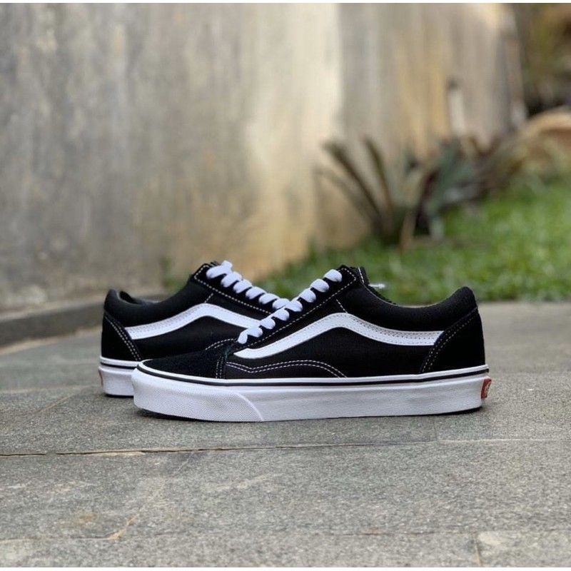 Sepatu Vans old School Black White BNIB / Sepatu Vans Termurah Grade