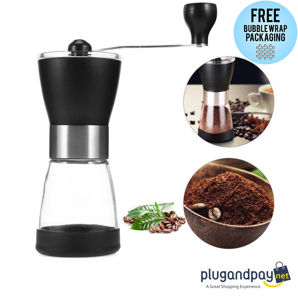 Grinder Manual Kopi Hand Grinder Coffee Penghancur Kopi Manual 102 pnp.gadget Shopee Indonesia