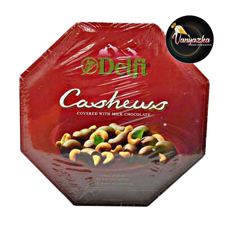 Jual Delfi Coklat Bulat Almonds/Cashews 100Gr | Shopee Indonesia