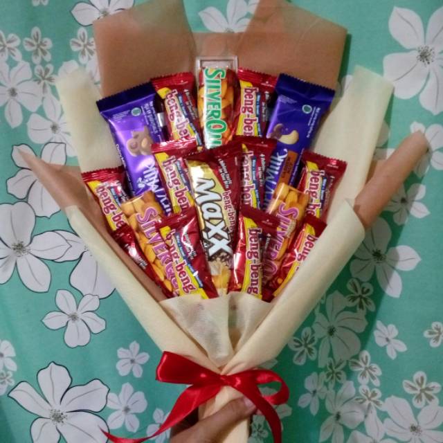 Jual Buket Snack Isi Full Coklat | Shopee Indonesia