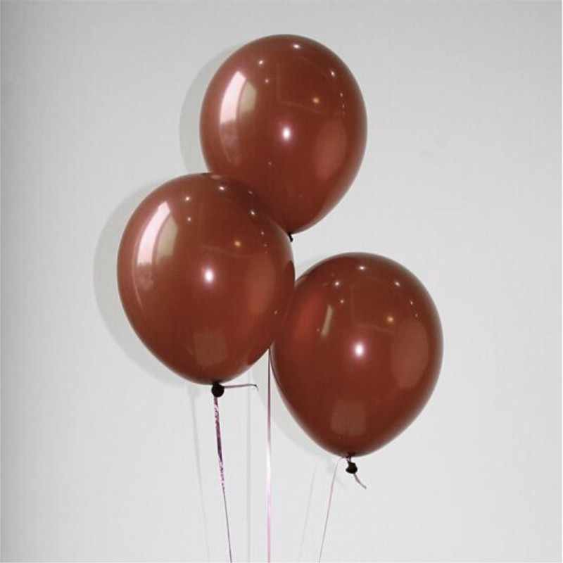 Jual Balon Warna Coklat Untuk Dekorasi Isi 25 Biji / Balon Ulang Tahun / Balon Helium | Shopee Indonesia