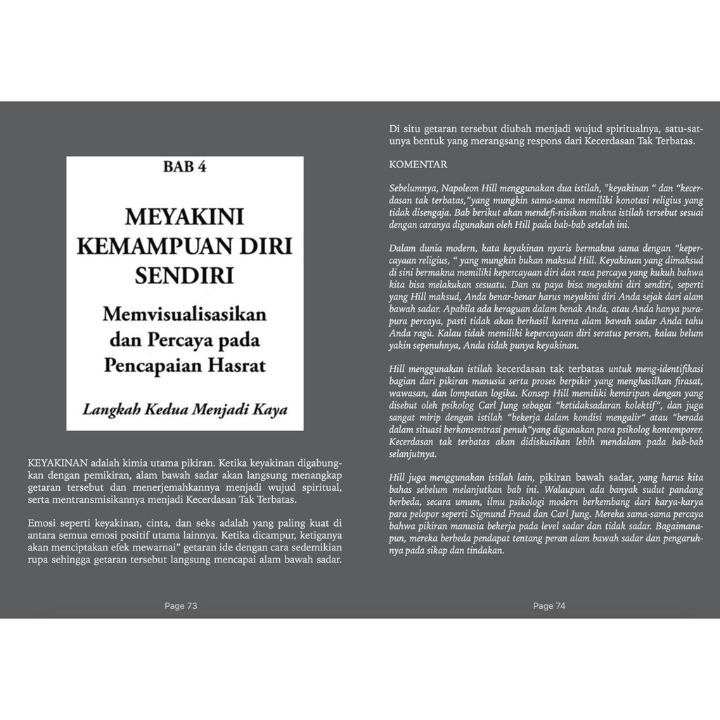 Think Grow And Rich - Napoleon Hill (Bahasa Indonesia Softfile) | Shopee  Indonesia