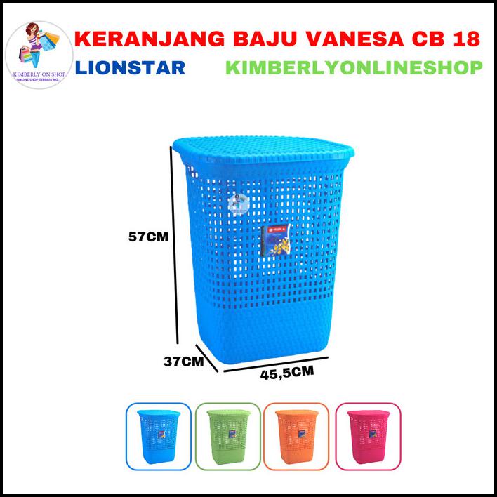 Jual Keranjang Baju /Laundry Bag Cb18 Vanesa Laundry Box Large Lion