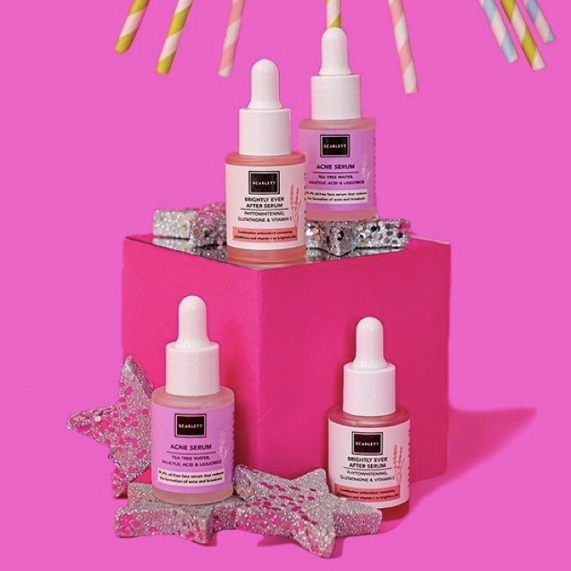Scarlett Whitening Brightly Ever After Serum Pencerah Wajah Serum