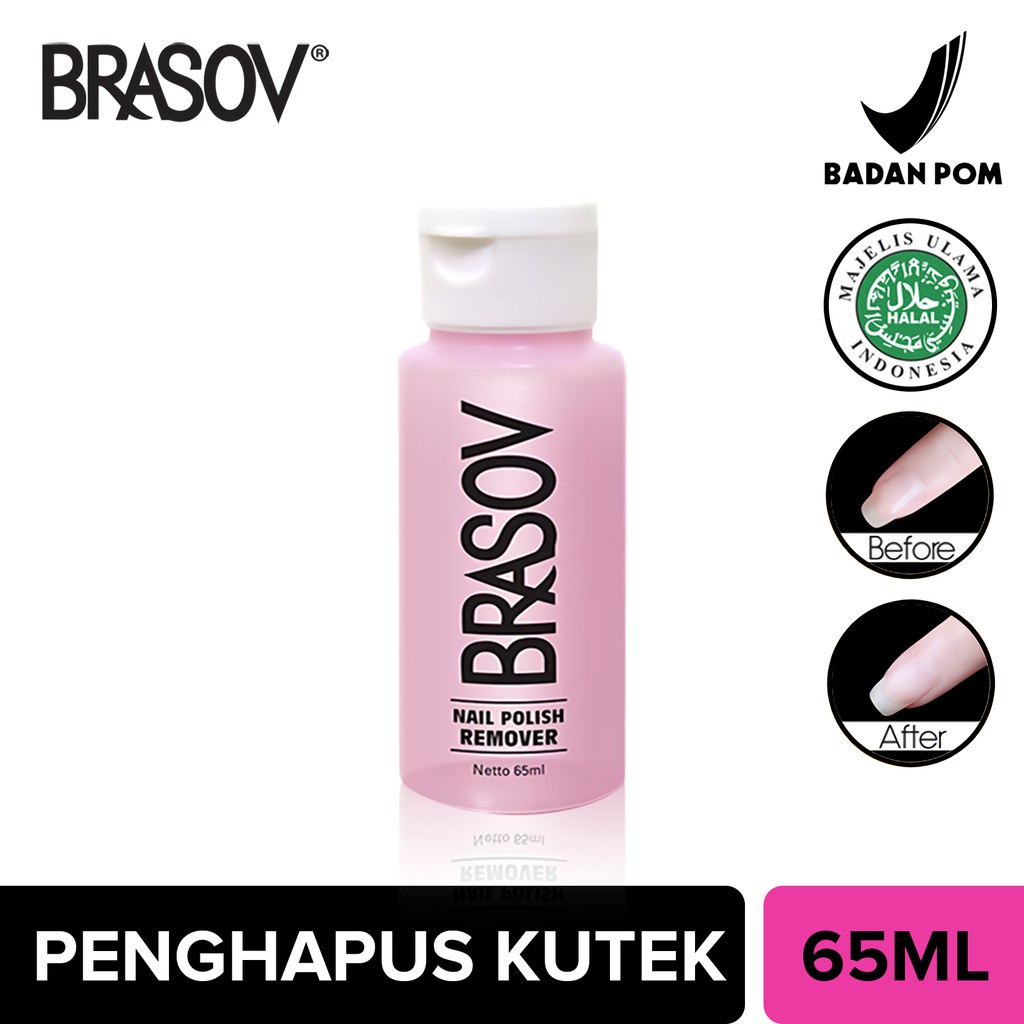Jual Brasov Nail Polish Remover Penghapus Kutek / Pembersih Cat Kuku