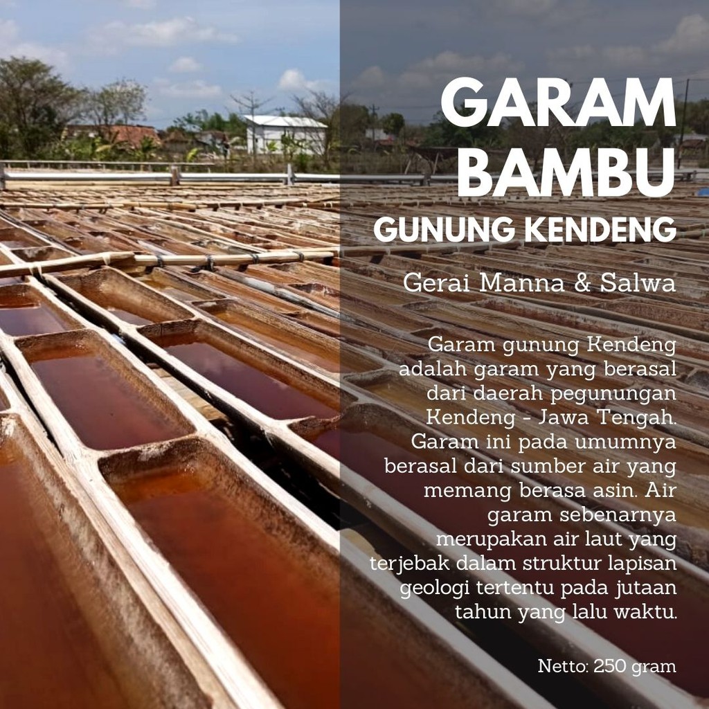 GARAM GUNUNG KENDENG (GARAM BAMBU) | Shopee Indonesia