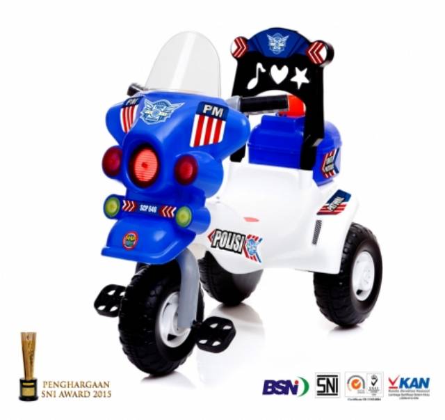 Jual Shp Scp 640 Sepeda Polisi Musik Shp Toys - Tricycle Police - Sepeda Anak Polisi Shp Toys Scp | Shopee Indonesia