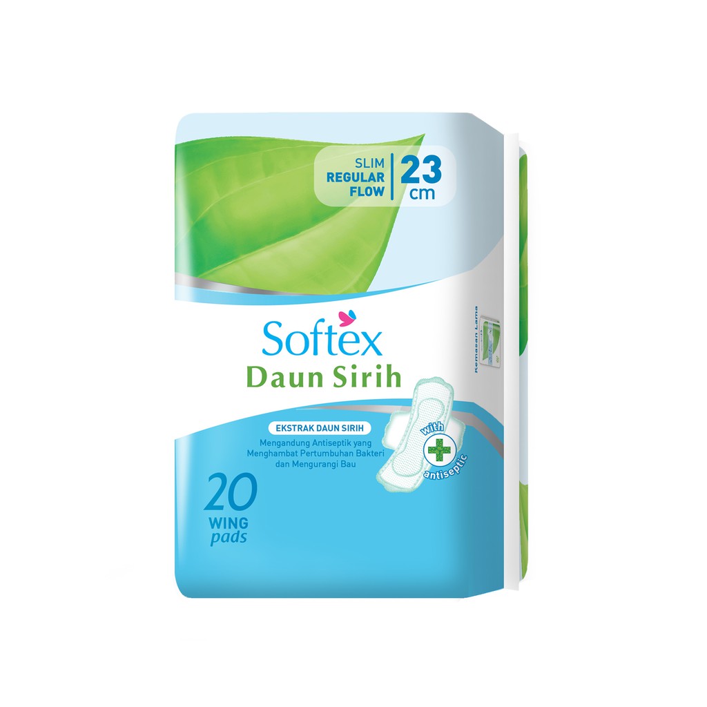 Softex Daun Sirih Pembalut Wing 23 cm 20s Shopee Indonesia