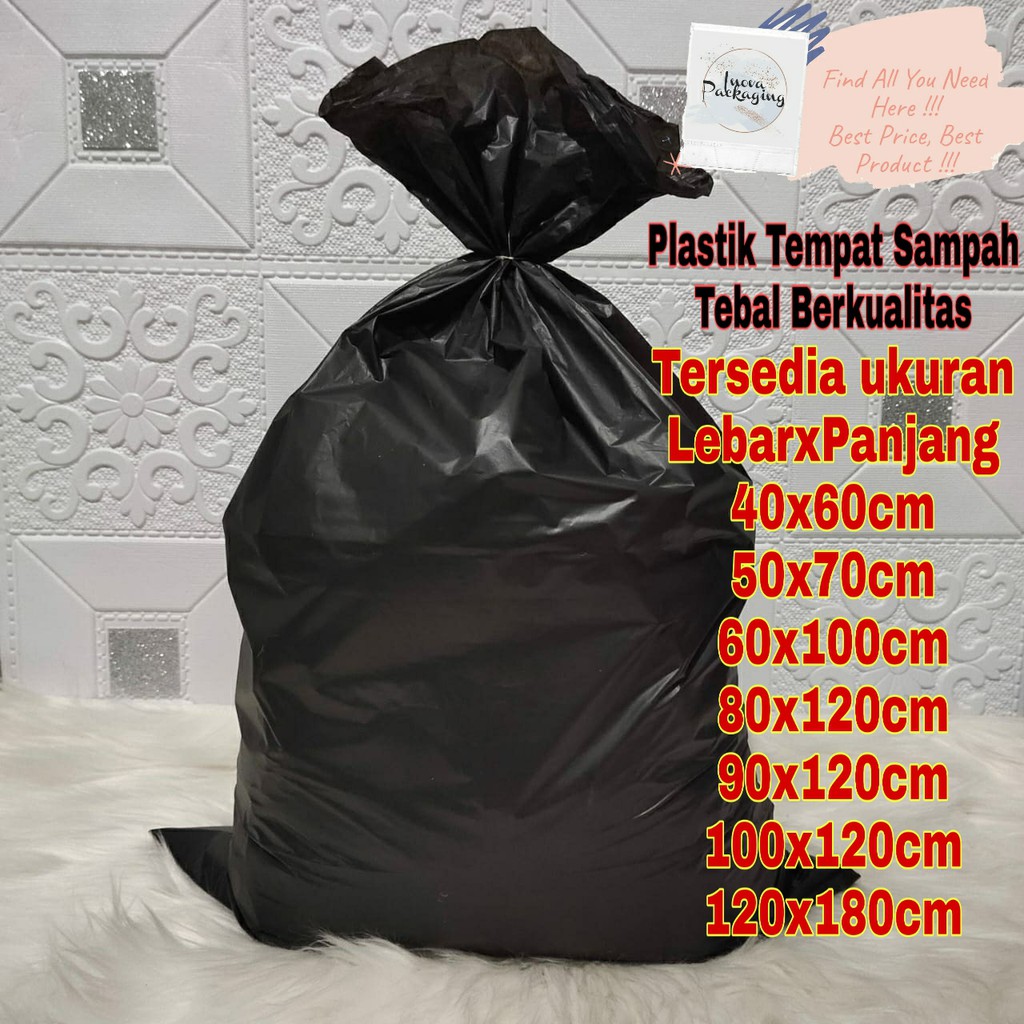 Jual Kantong Plastik Sampah 120 x 180 cm / Trash Bag / Tempat Sampah Plastik