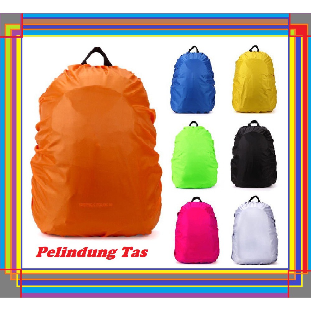 Raincover Raincoat Jas Hujan Tas Coverbag Tas Transparan 25 Liter Shopee Indonesia