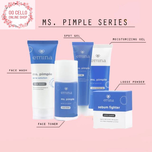 Jual EMINA MS PIMPLE 1 PAKET Shopee Indonesia