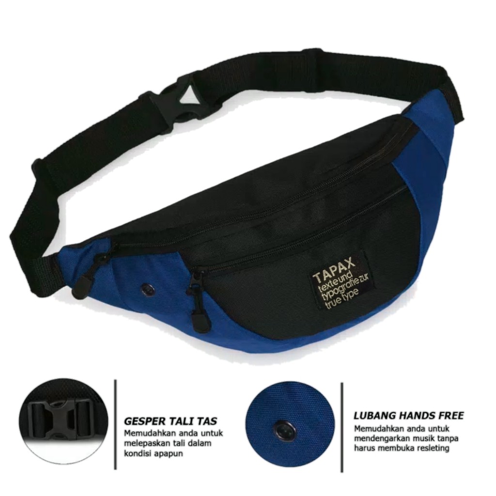 PROMO TAS MURAH !! Tas Pinggang Distro Original Tapax Shopee Indonesia