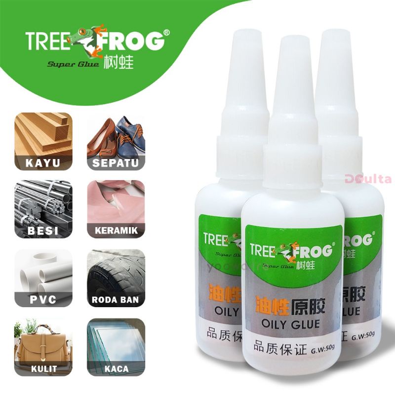Jual Lem Super ajaib Tree Frog Super Glue ,Lem serbaguna ,Lem kayu ,Lem