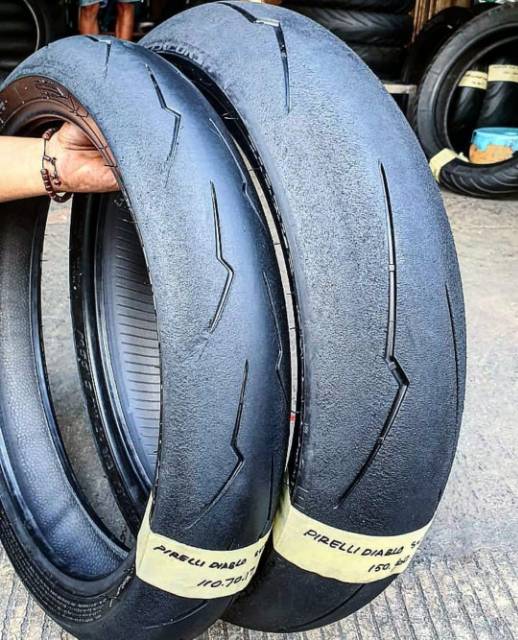 Jual Ban Motor Bekas Balap Pirelli Diablo Supercorsa Ukuran 110/70 Dan 150/60 Ring 17 For Ninja R25 Mt25 | Shopee Indonesia
