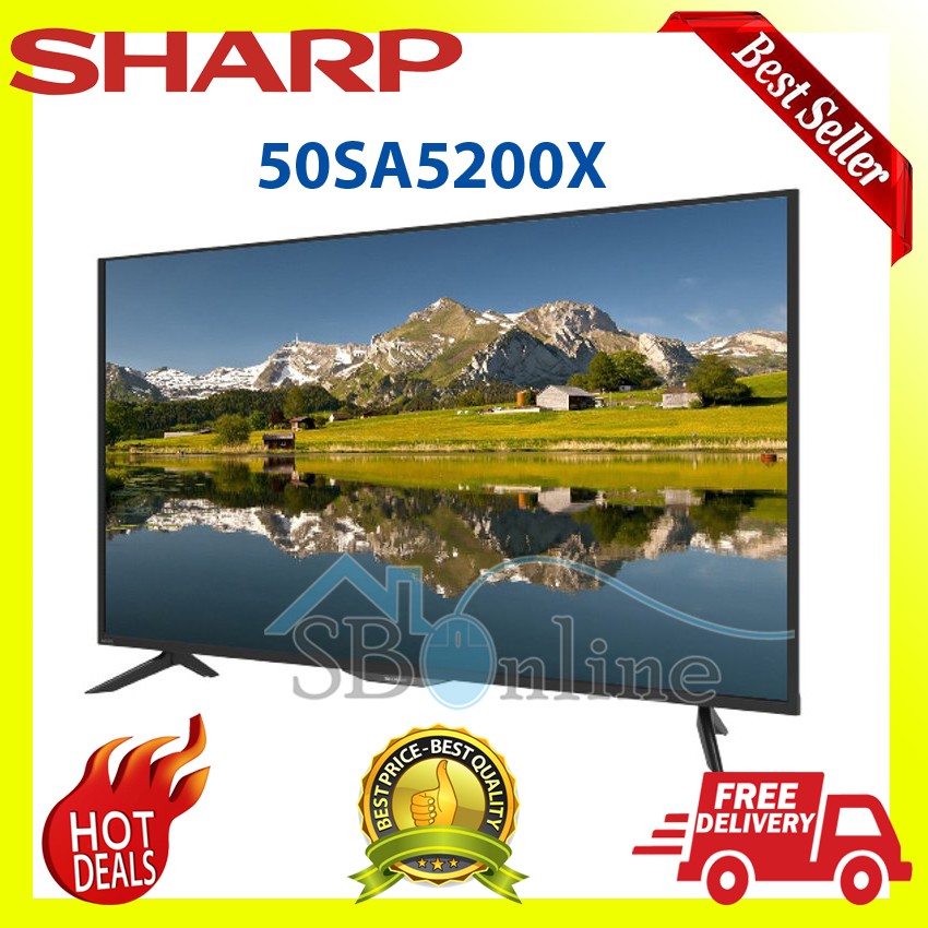 Jual TV LED SHARP AQUOS 50 INCH LC 50SA5200X Indonesia