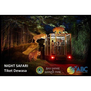 Jual Bali Safari &amp; Marine Park Paket Night Safari Indonesia|Shopee Indonesia
