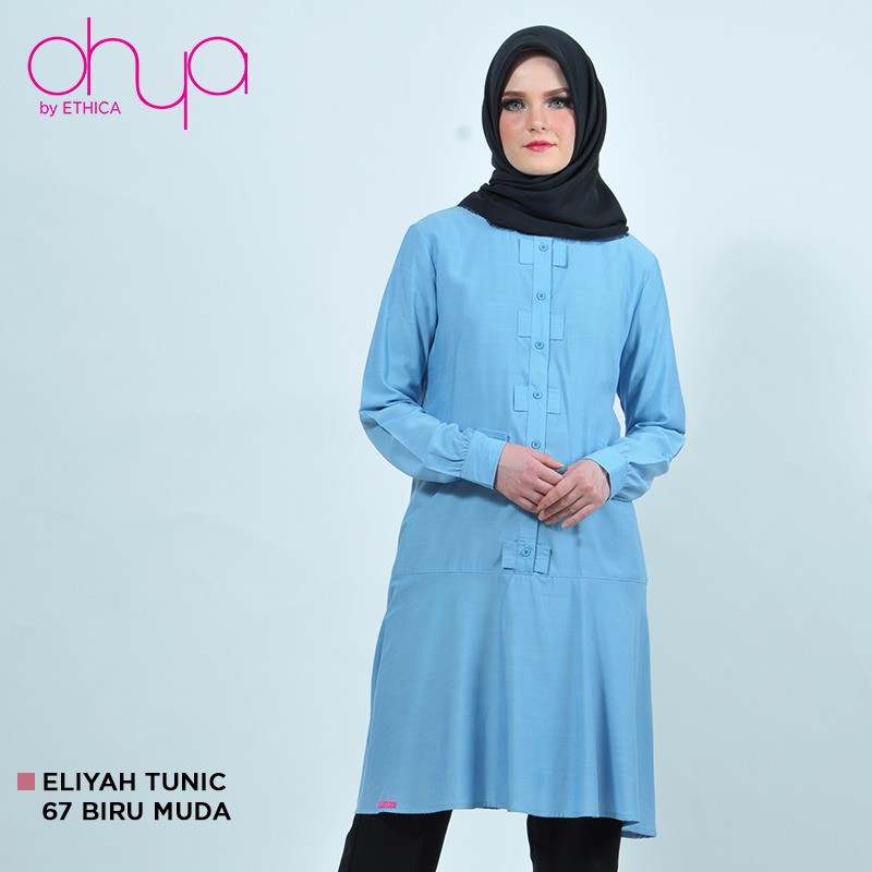 Baju Kurung Moden Warna Biru Turquoise Deco Desain Rumah