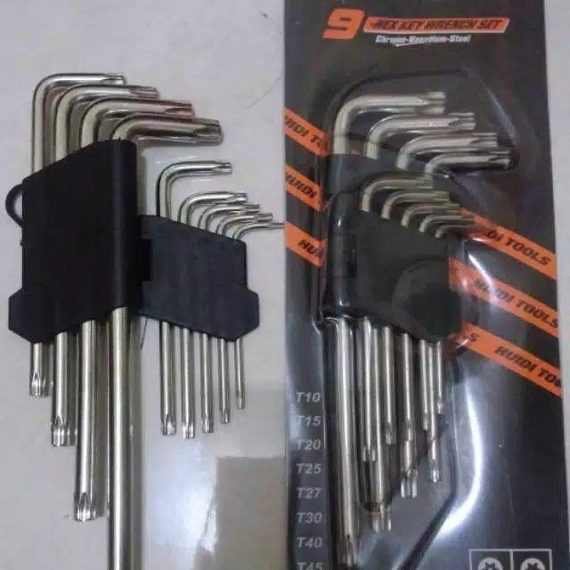 Kunci L Bintang Set Tanggung silver Shopee Indonesia