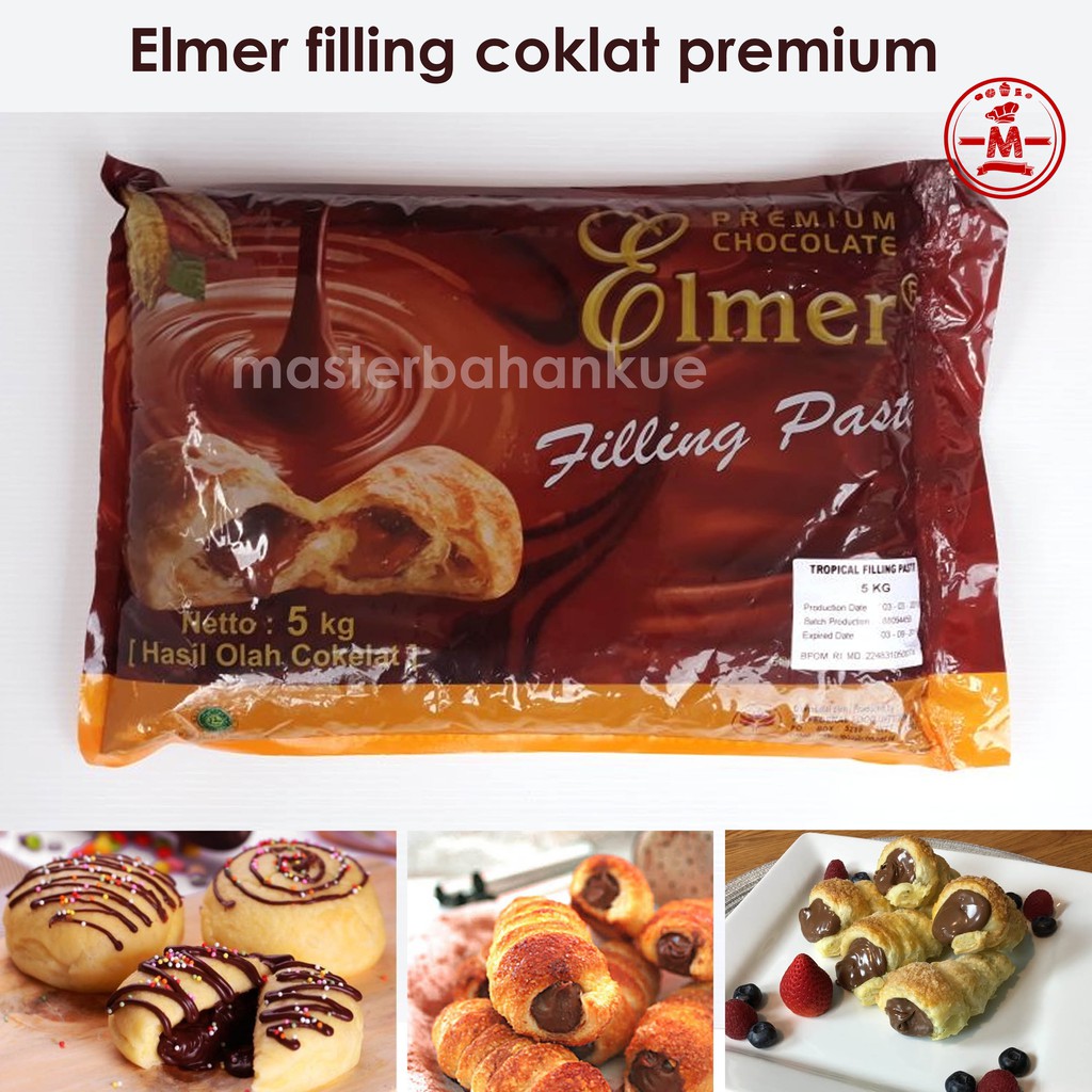 Jual Elmer Filling Coklat Premium [1Kg] | Shopee Indonesia