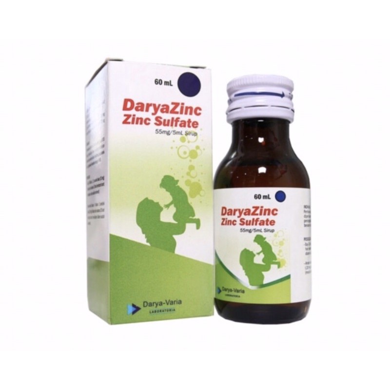 Daryazinc sirup 60 ml | drop 15 ml ( menghentikan diare pada bayi &amp; anak )  | Shopee Indonesia