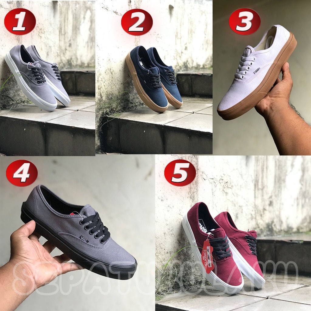 Sepatu Pria Wanita Vans authantic icc double foxing 5 VARIAN Shopee
