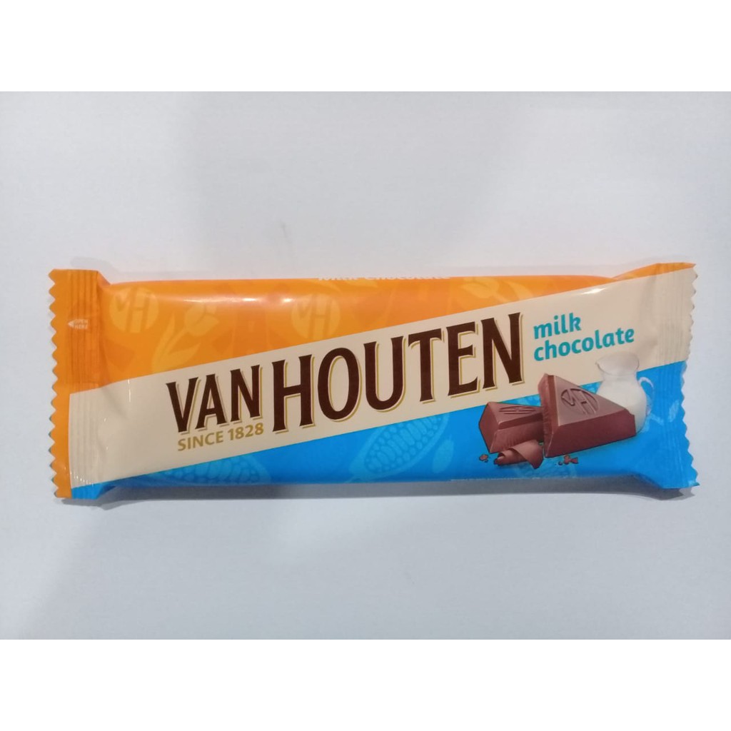 Jual Van Houten Chocolate Chunky Milk Chocolate 55 Gr | Shopee Indonesia