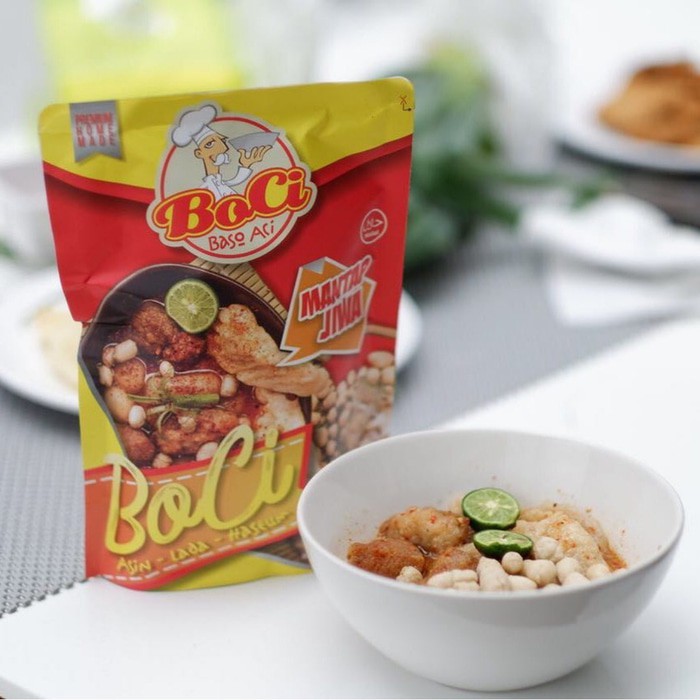 BOCI Baso atau Bakso Aci Instan Mantap Jiwa Asli Garut 200 Gram