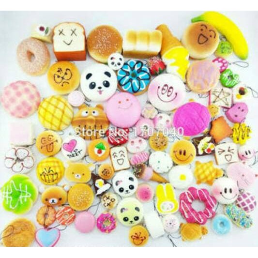 Jual Promo 10 Squishy ! Jumbo Medium Squeeze Mainan Anak Skuisi Skuishi | Shopee Indonesia