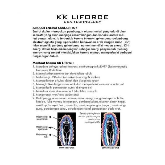 Kalung Kesehatan KK Liforce Anak Anak Laki Cowok Cewek Energi Skalar |  Shopee Indonesia